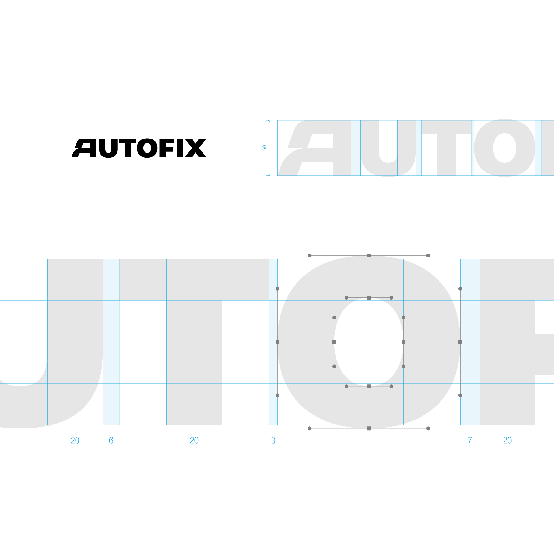 grid do logotipo autofix